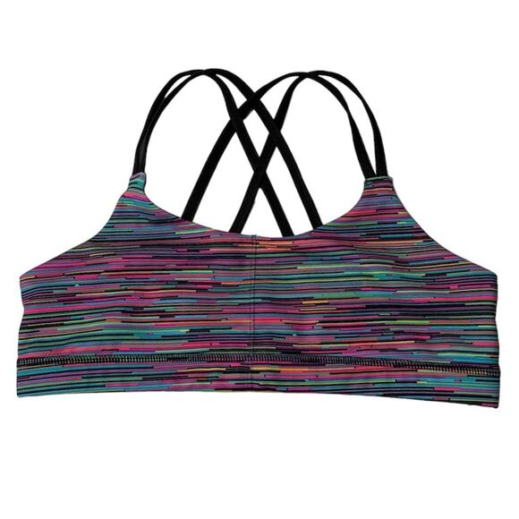 CHAMPION Girls Multi Colored Strappy Sports Bra XL (14/16) - Picture 1 of 4